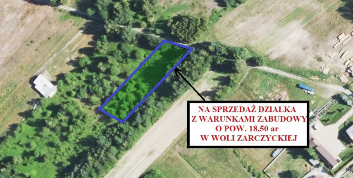 Działka Sprzedaż Wola Zarczycka 1