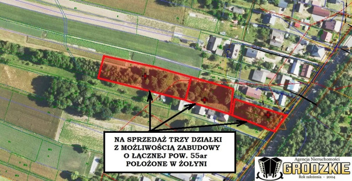 Działka Sprzedaż Żołynia 1