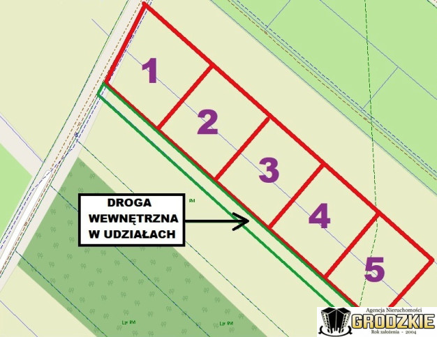 Działka Sprzedaż Ożanna 2
